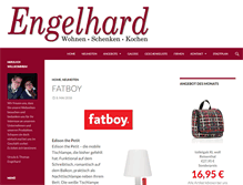 Tablet Screenshot of engelhard-shop.de